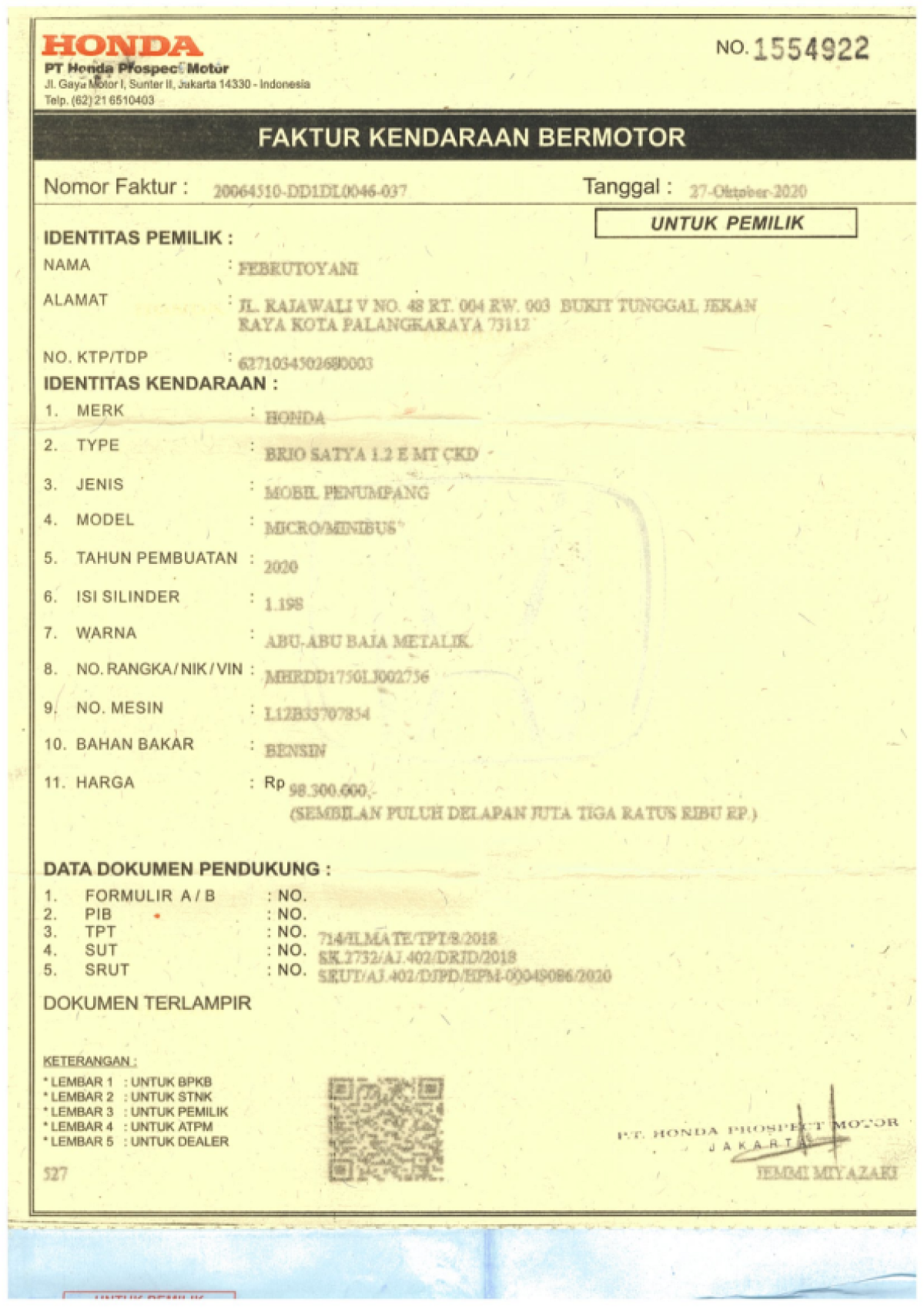 HONDA BRIO