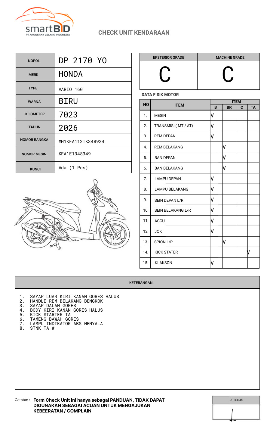 HONDA  VARIO 160