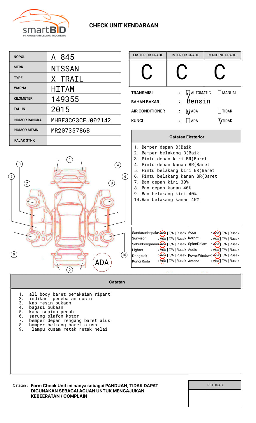 NISSAN X TRAIL