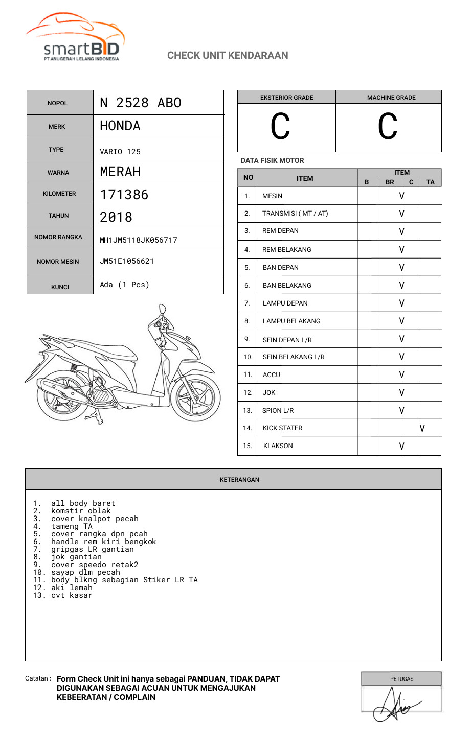 HONDA VARIO 125