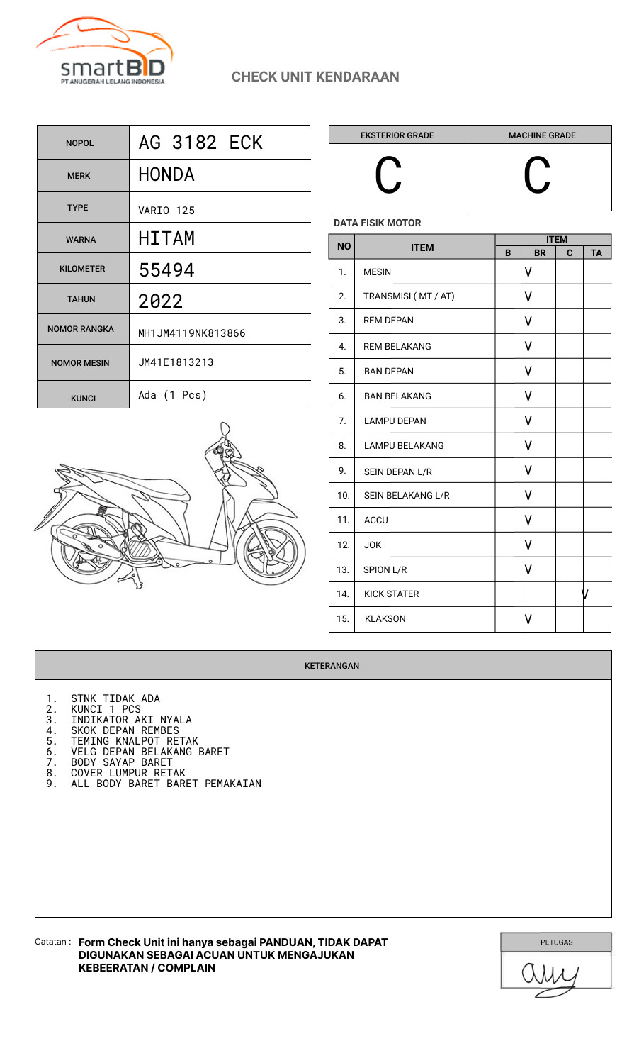 HONDA  VARIO 125