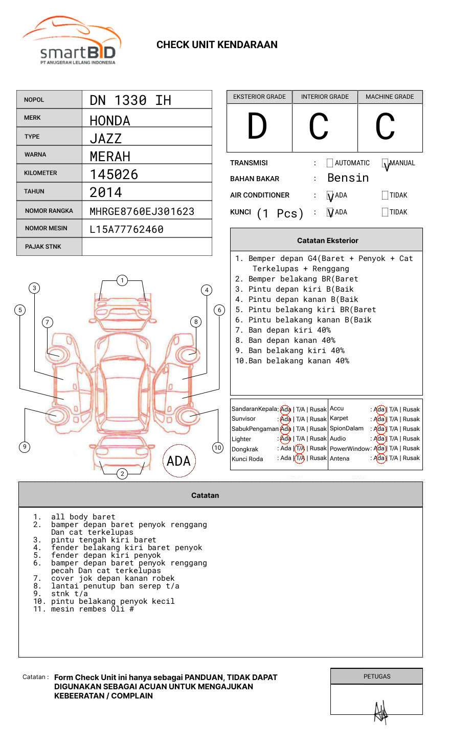 HONDA  JAZZ  GE8 1.5 E