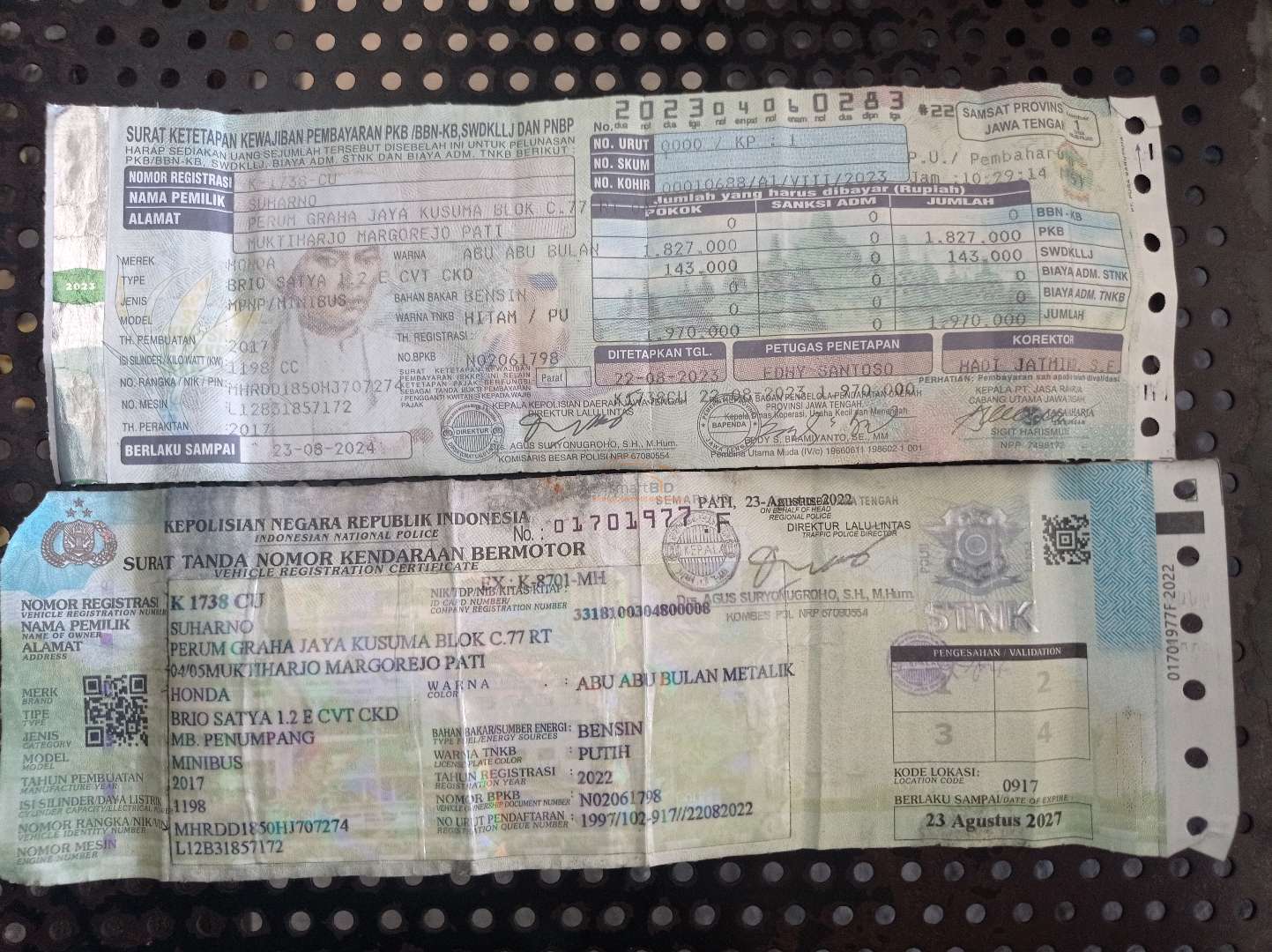 HONDA BRIO SATYA E