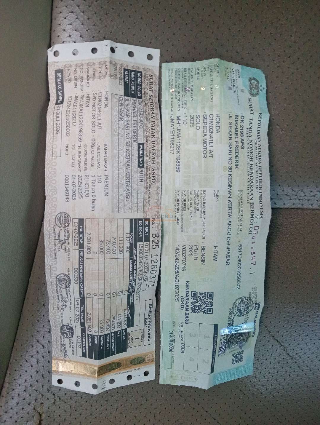 HONDA GENIO
