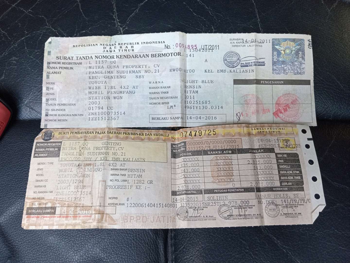 TOYOTA WISH 1.8L