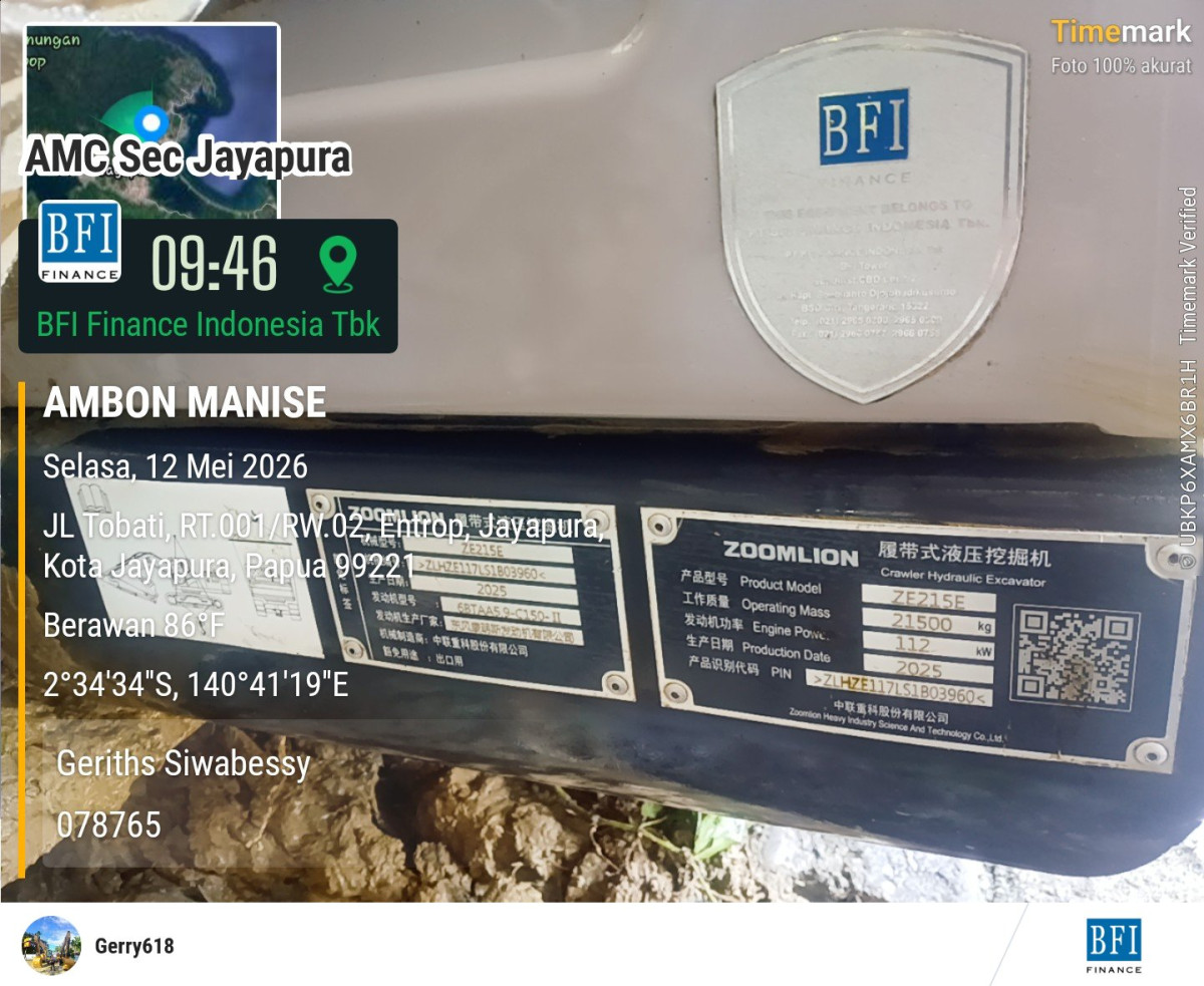 ZOOMLION EXCAVATOR ZE215E
