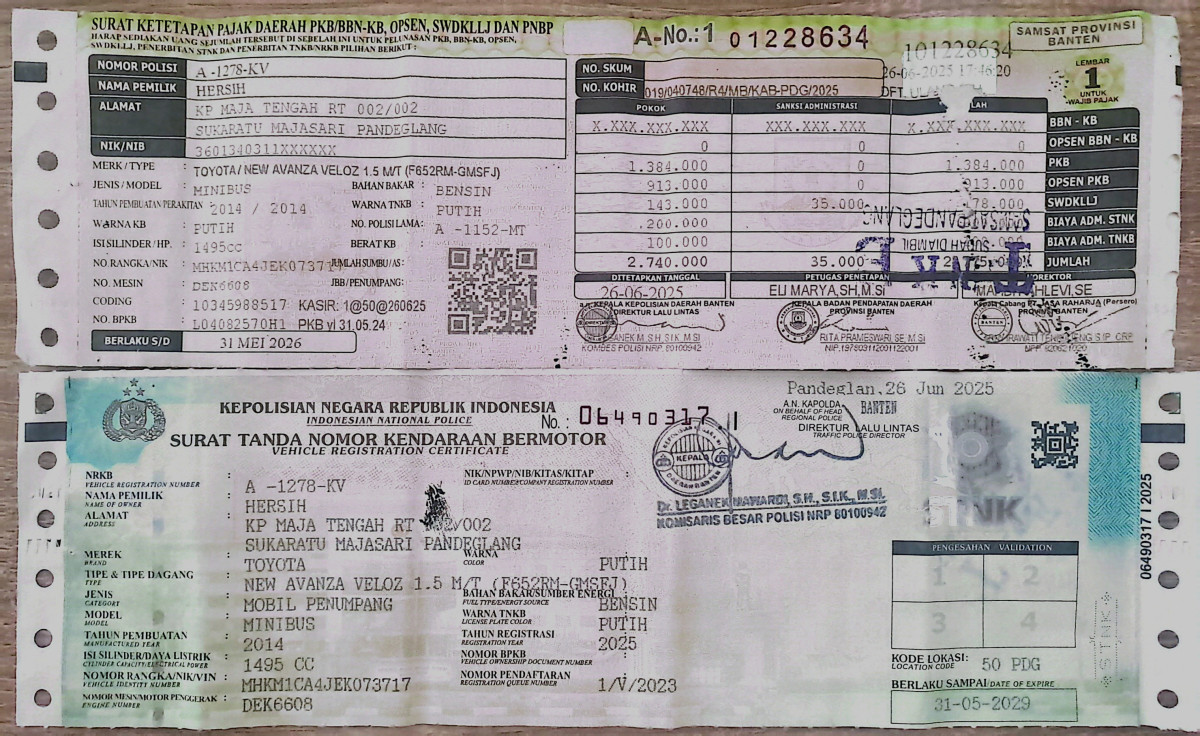 TOYOTA AVANZA VELOZ