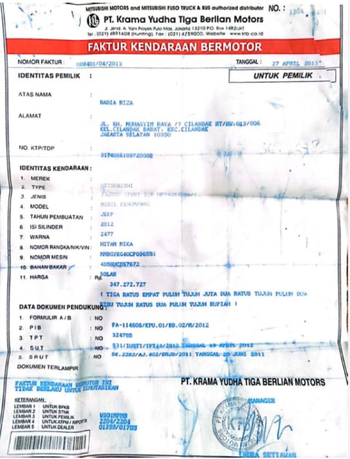 MITSUBISHI  PAJERO Pajero Sport 2.5 HP 5A/T