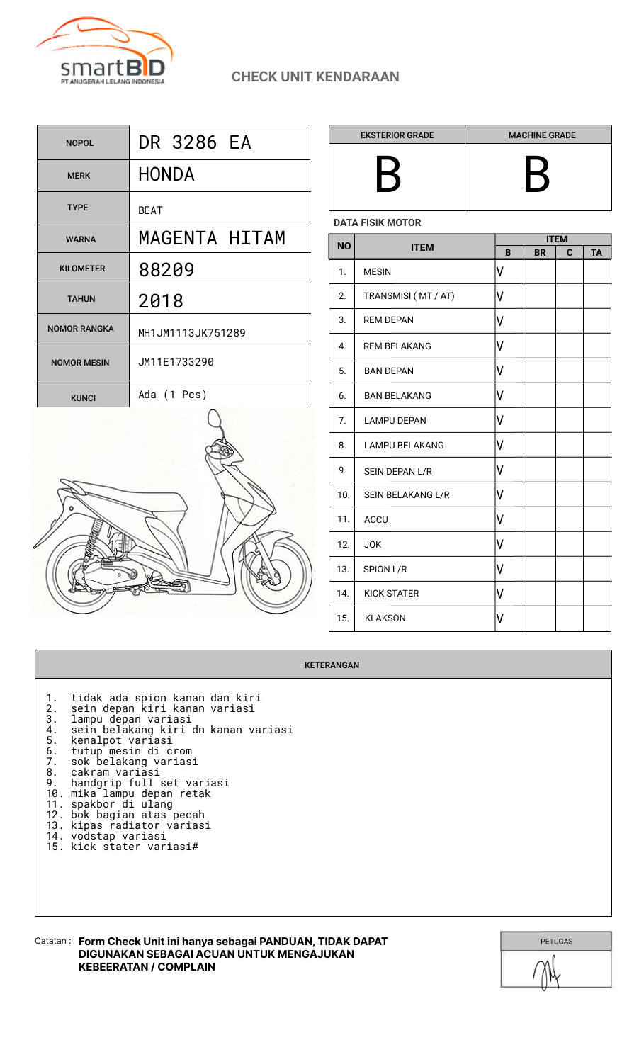 HONDA  BEAT