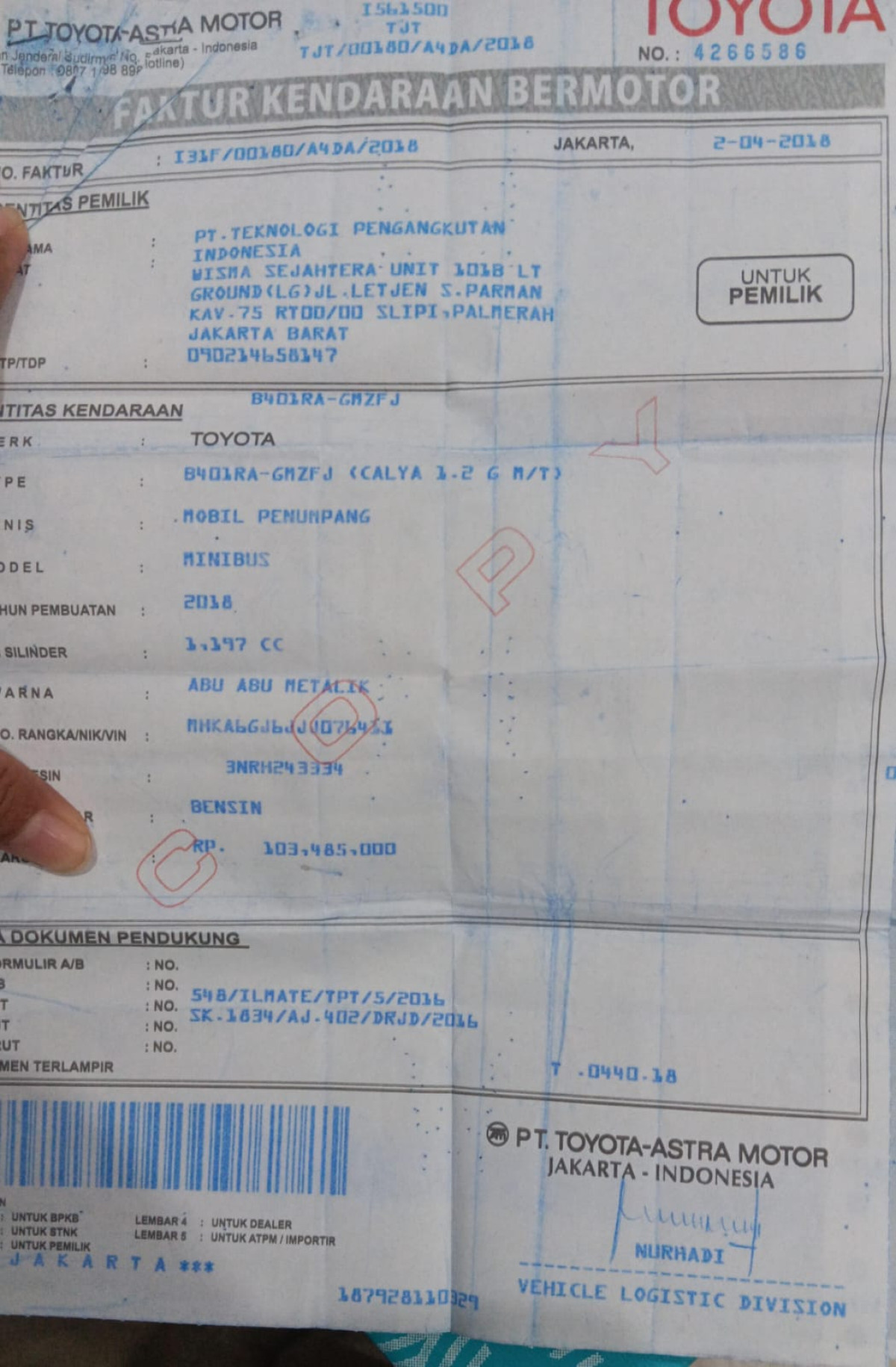 TOYOTA  CALYA  1.2 G M/T