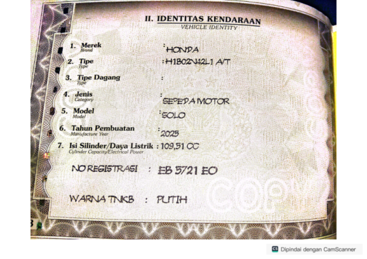 HONDA BEAT DLX SMART KEY