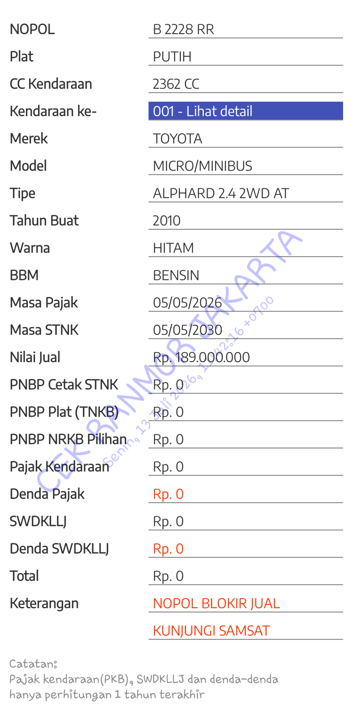 TOYOTA  ALPHARD  2.4