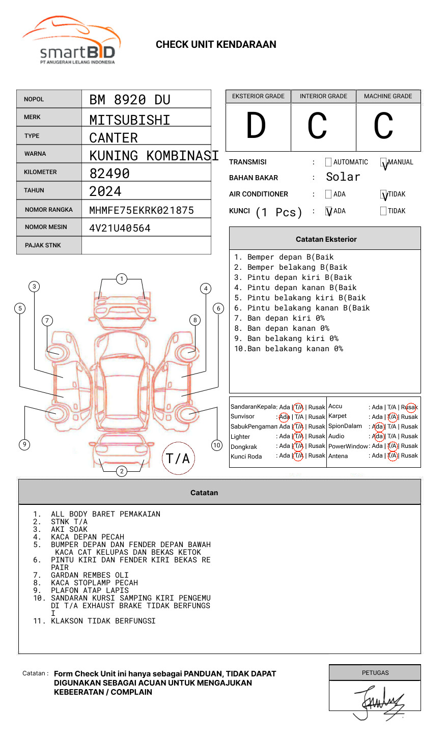MITSUBISHI CANTER FE 75