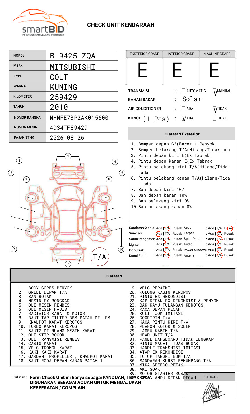 MITSUBISHI FE73