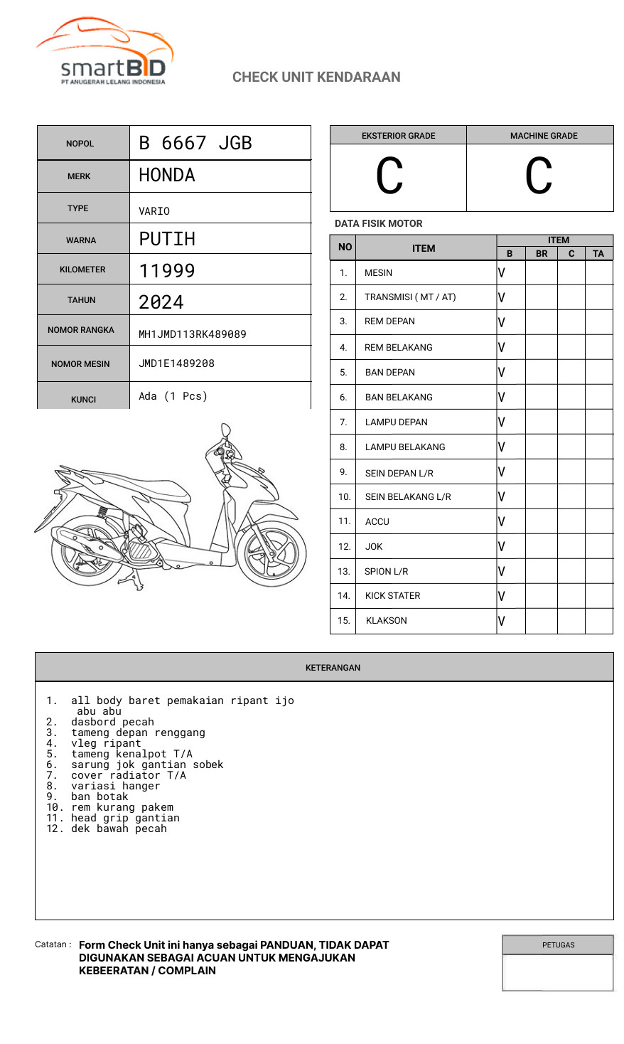 HONDA VARIO