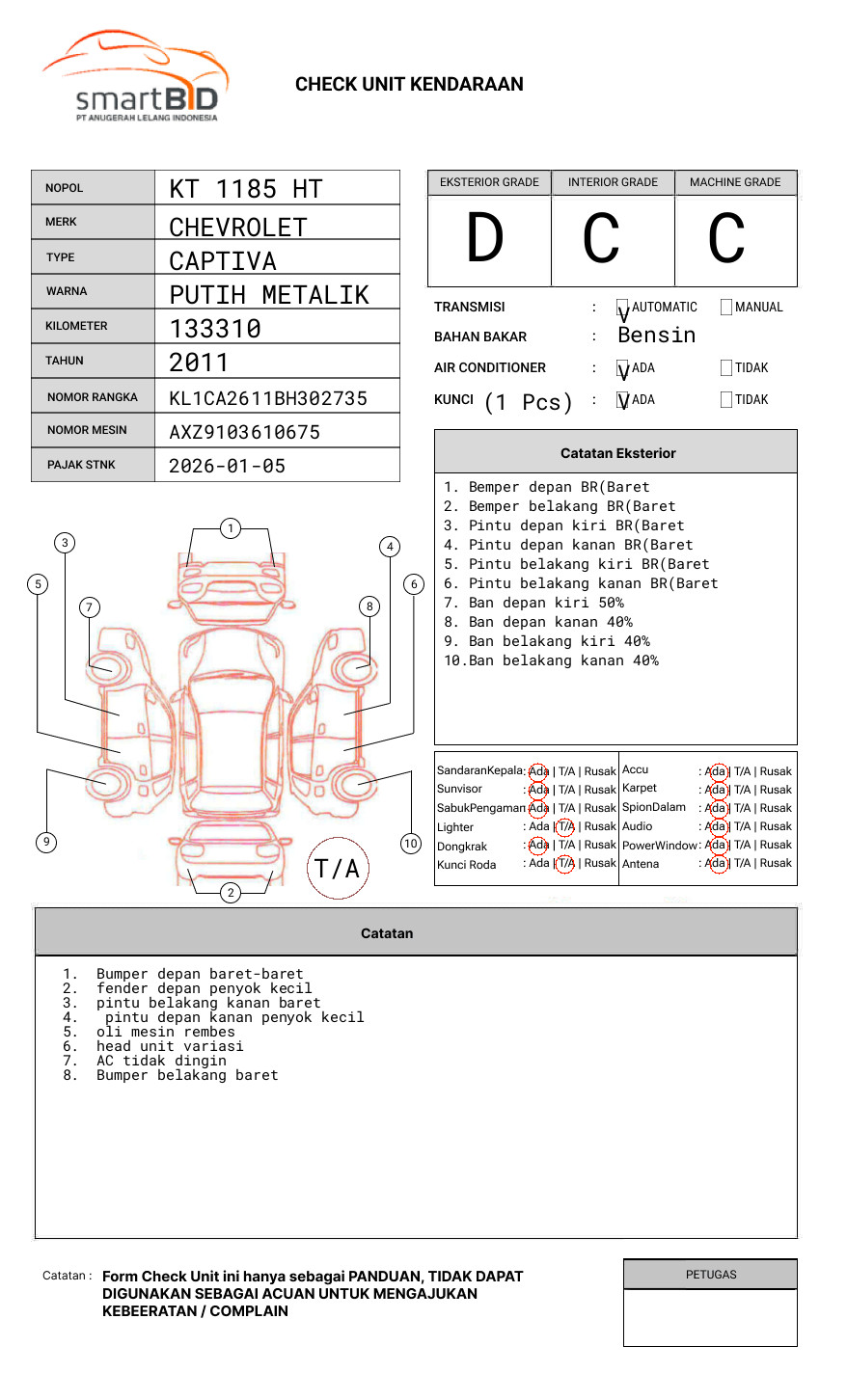 CHEVROLET 2.4 L
