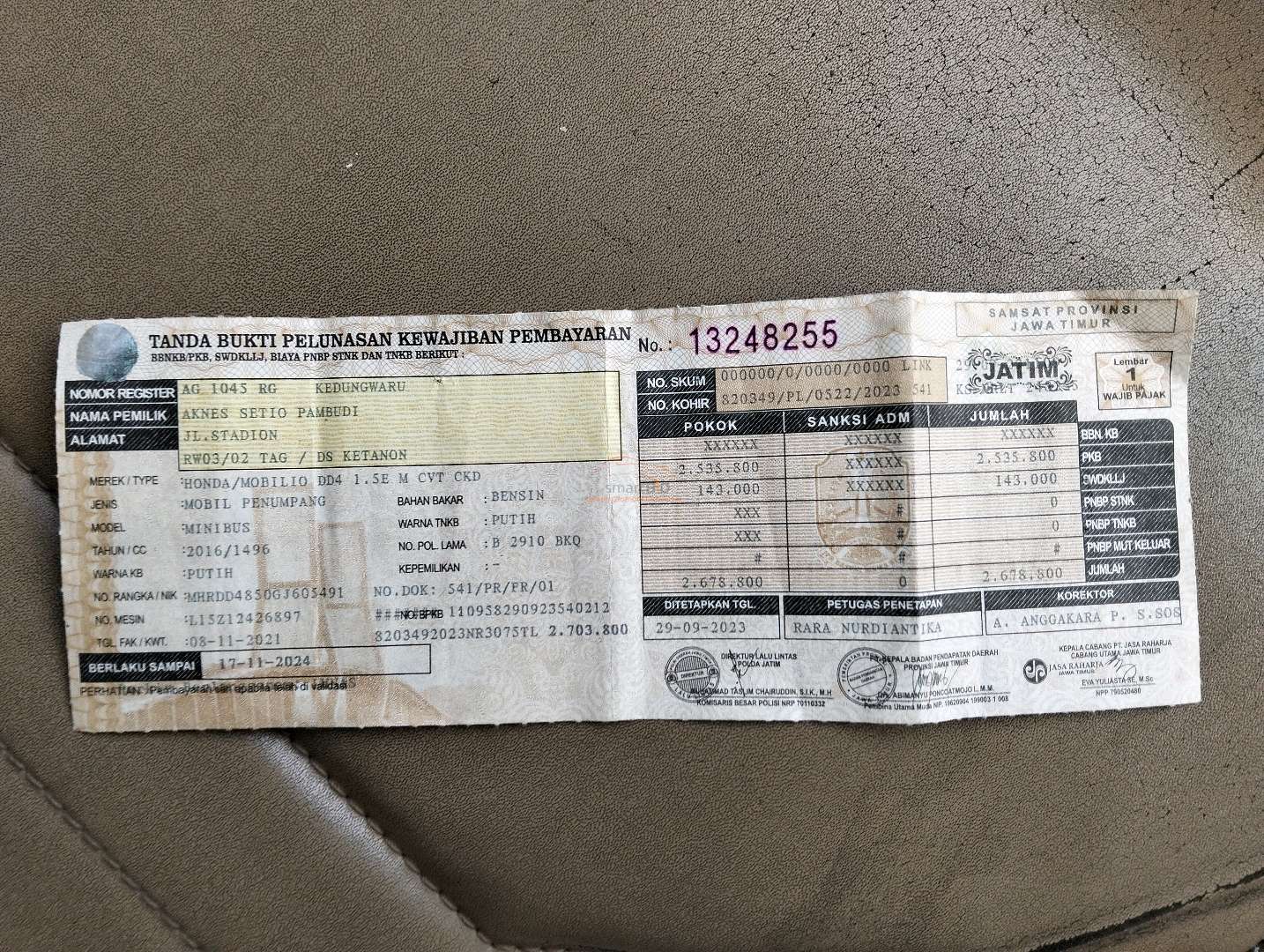 HONDA MOBILIO DD4 1.5E