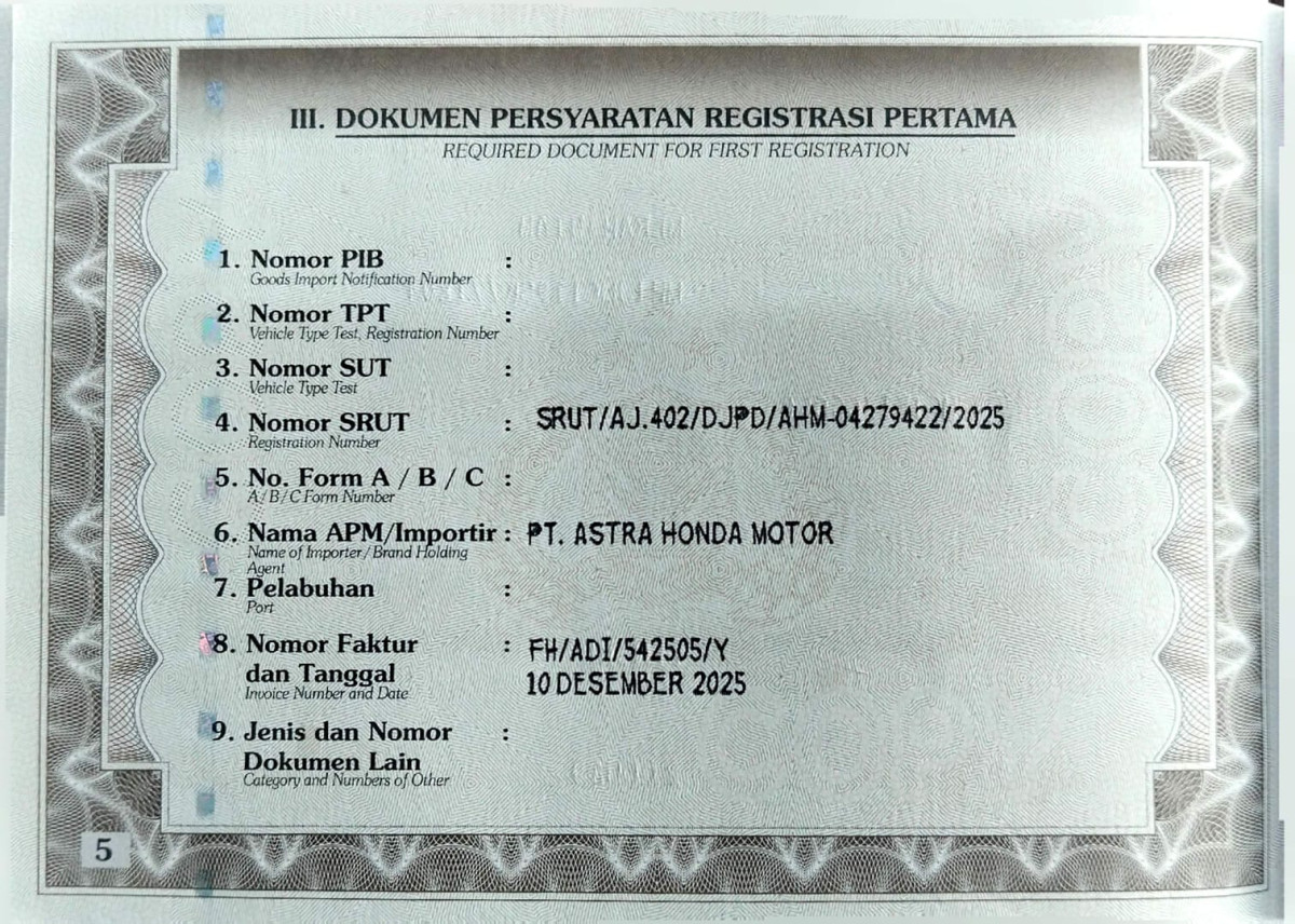 HONDA VARIO