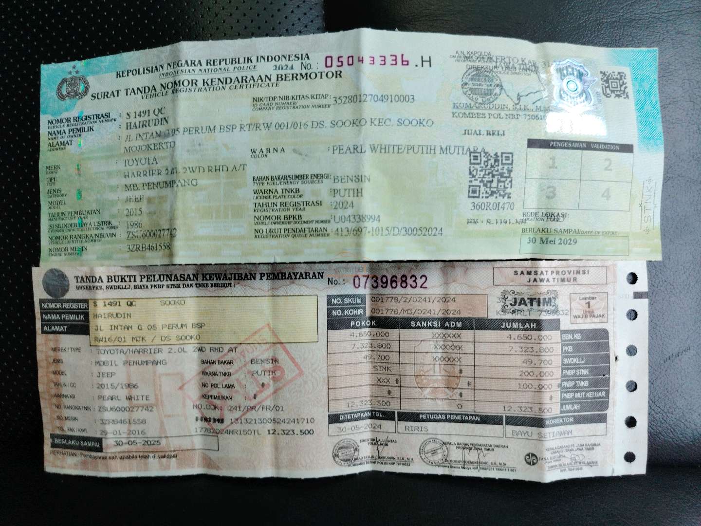 TOYOTA HARRIER 2.0 L