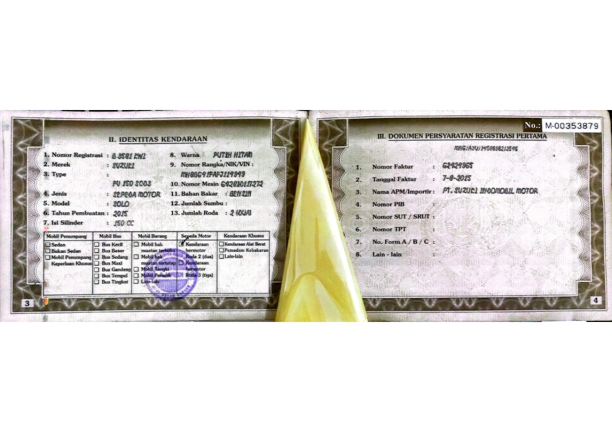 SUZUKI SATRIA FU