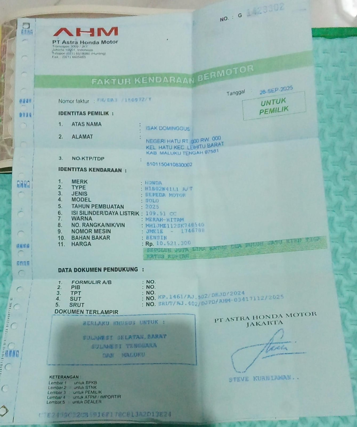 HONDA BEAT SPORTY