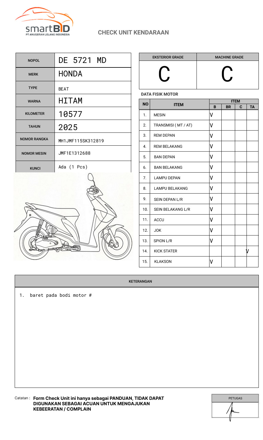 HONDA  BEAT