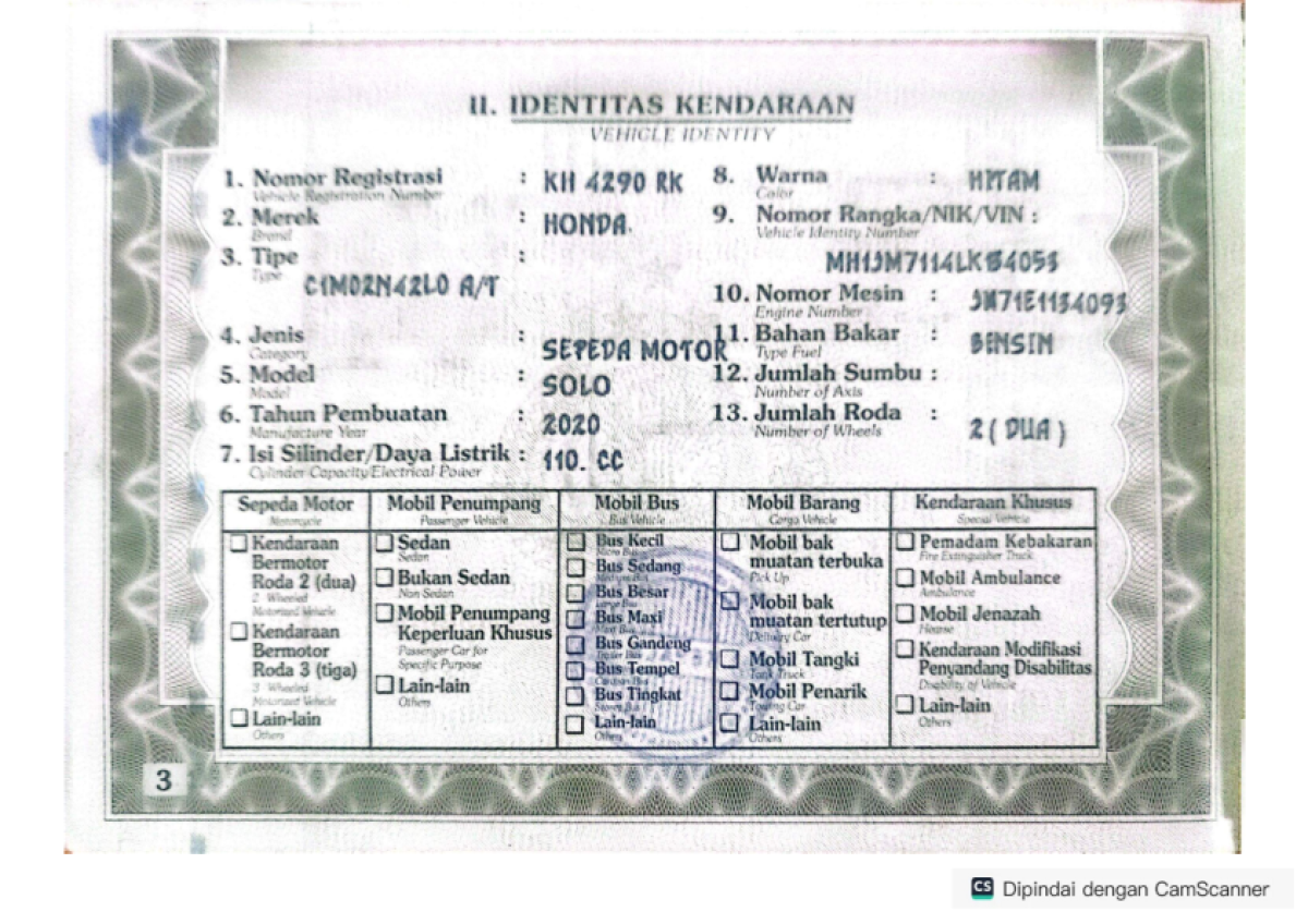 HONDA GENIO