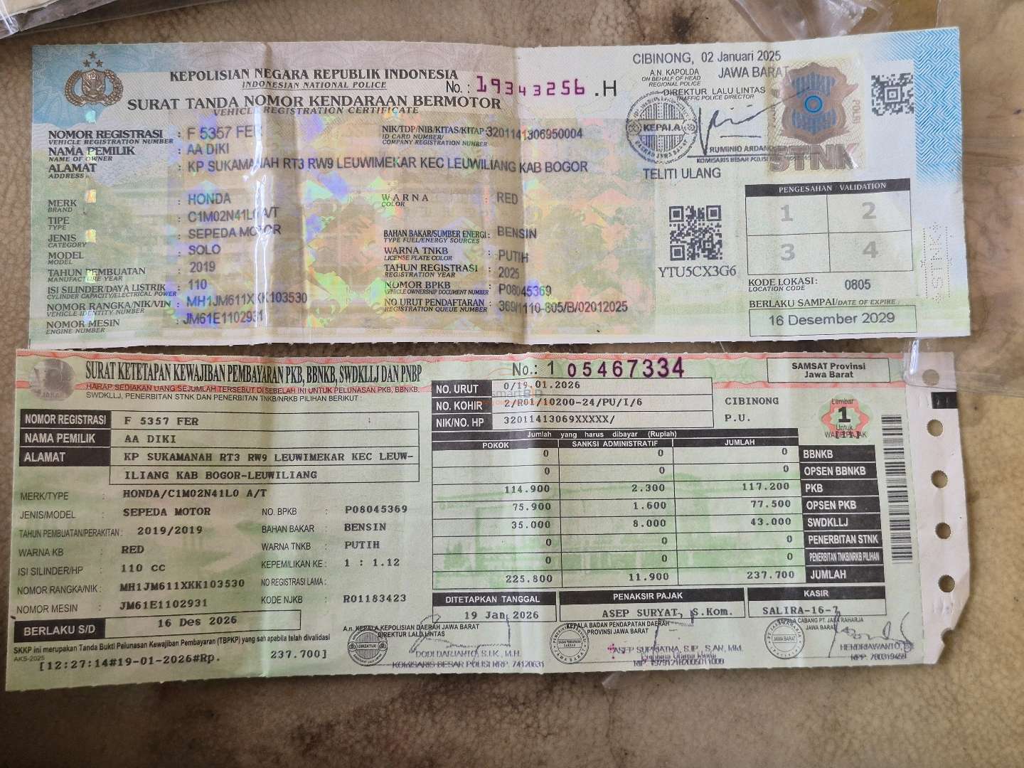 HONDA GENIO