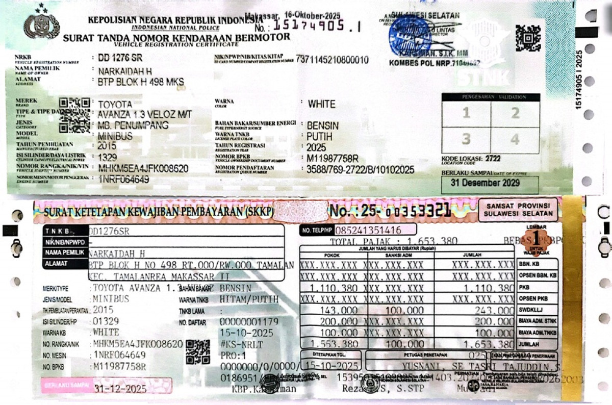 TOYOTA AVANZA VELOZ