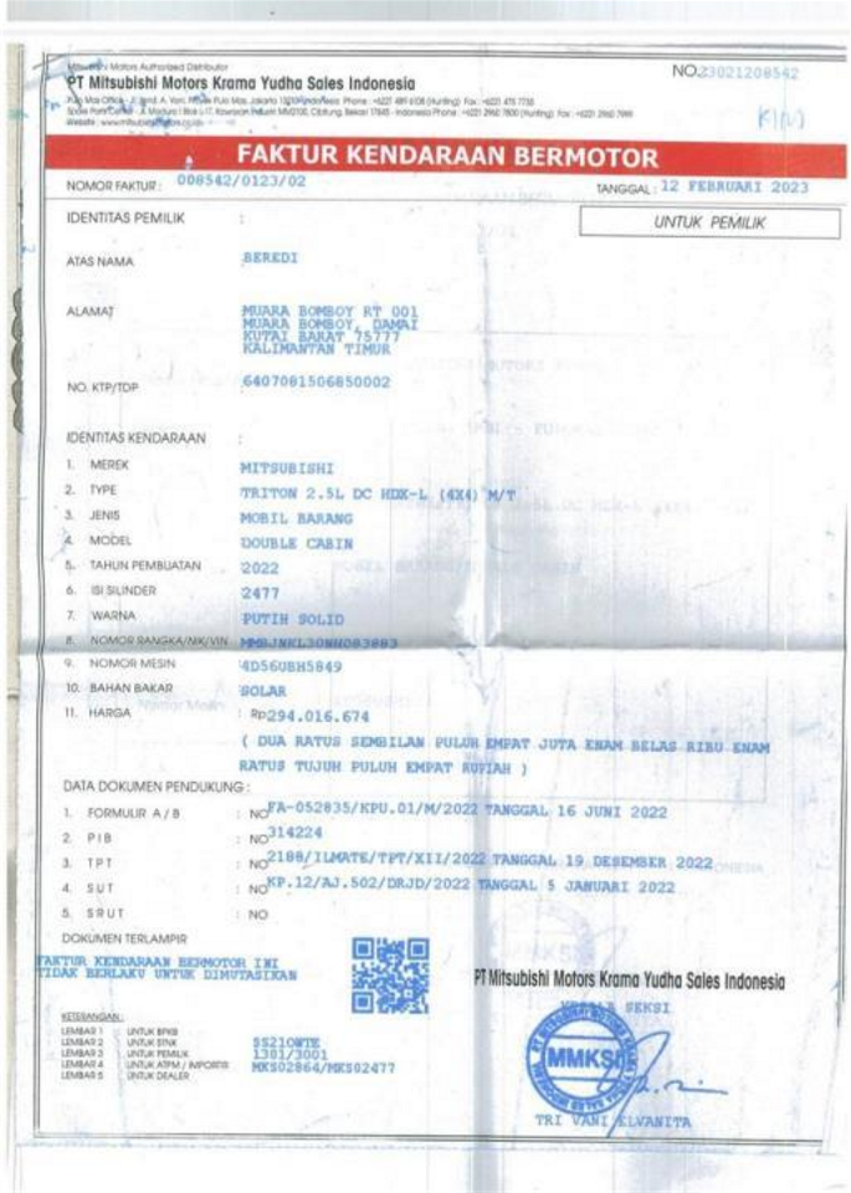 MITSUBISHI DC HDX 4X4