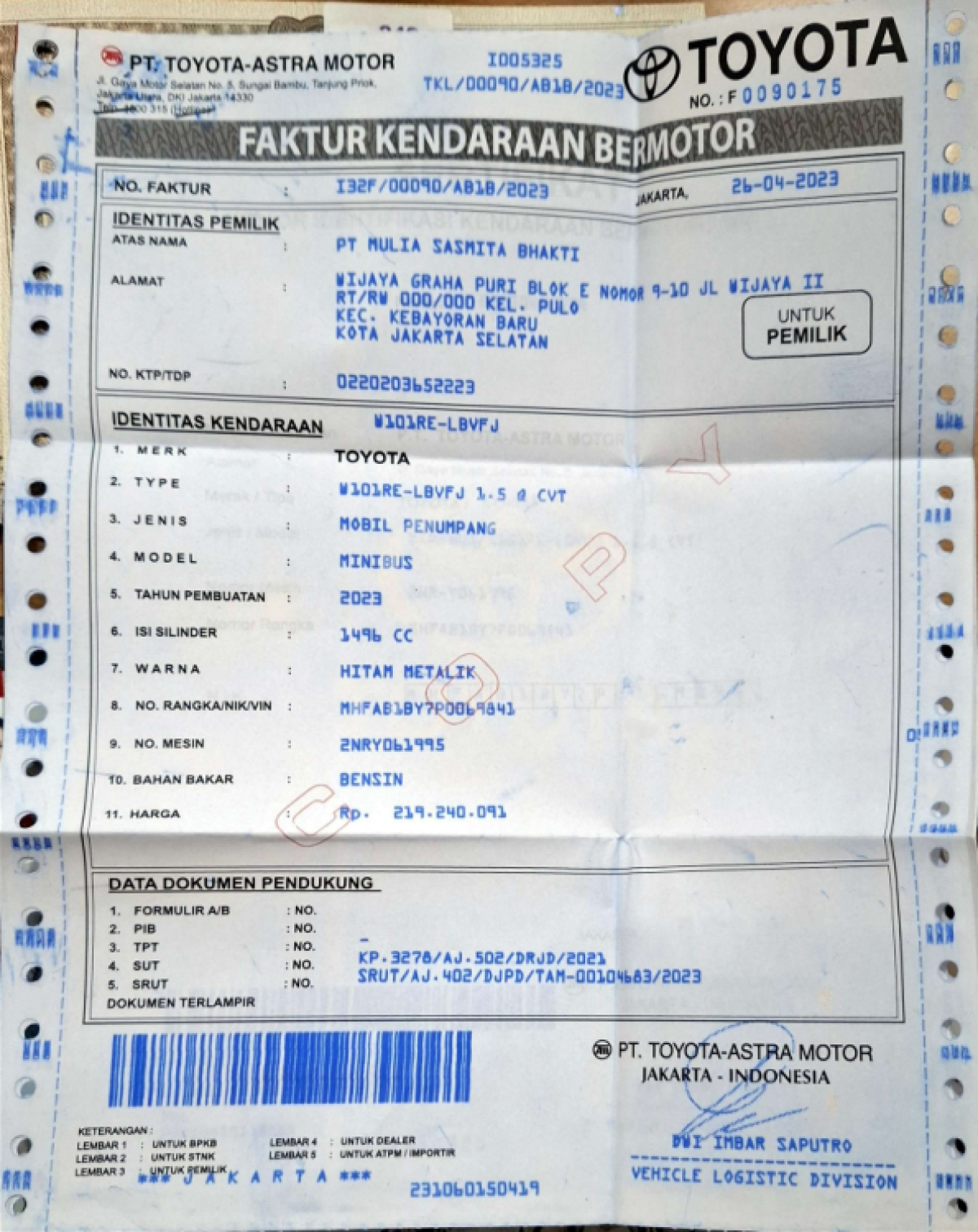 TOYOTA VELOZ 1.5 Q CVT