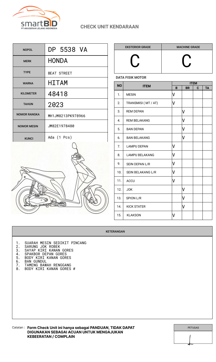 HONDA  BEAT STREET