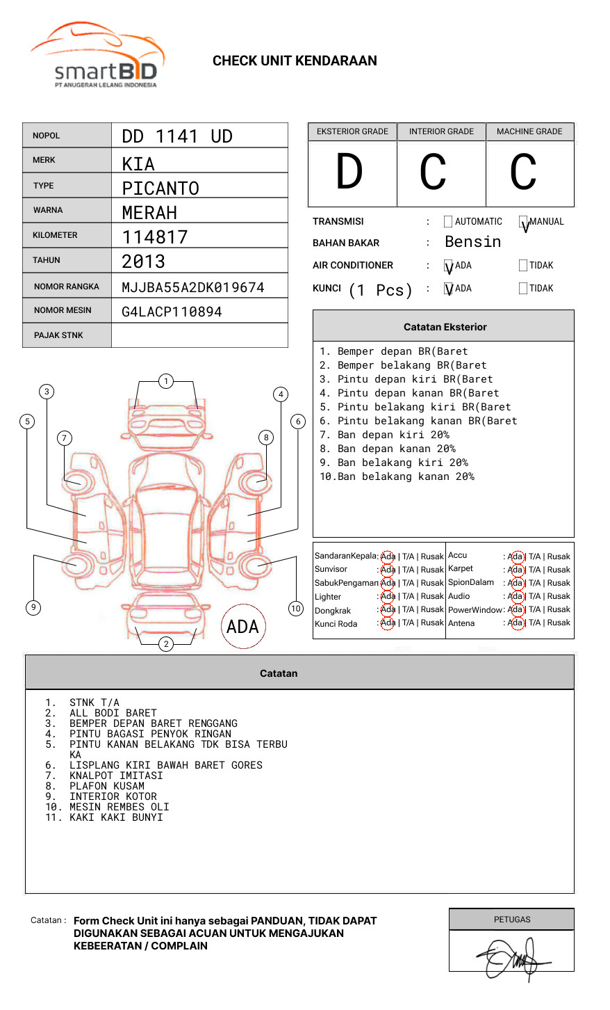KIA PICANTO 1.2
