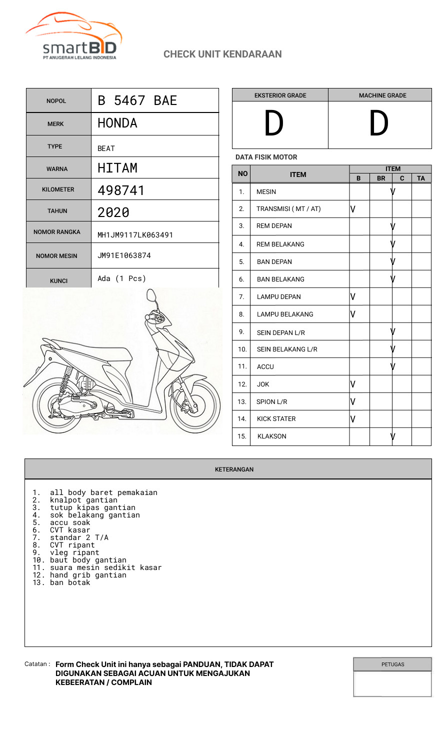 HONDA BEAT