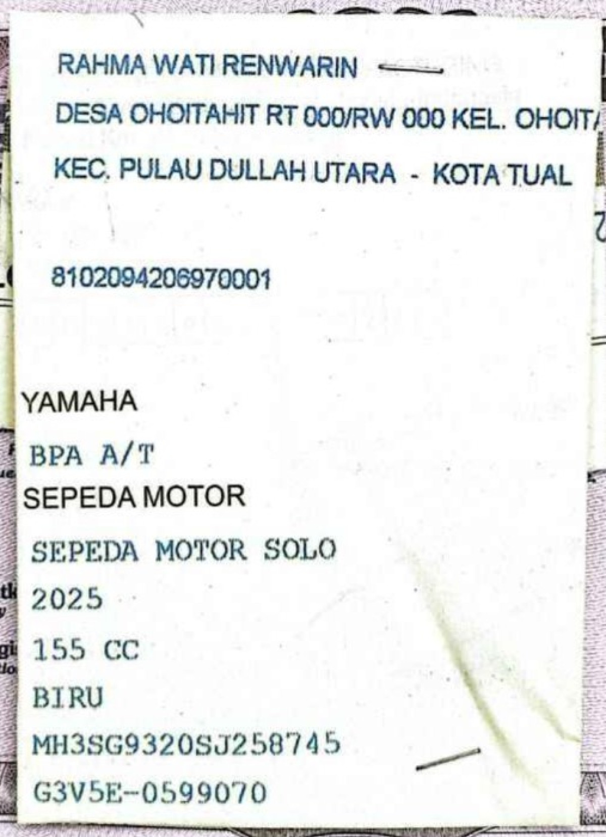 YAMAHA NMAX NEO