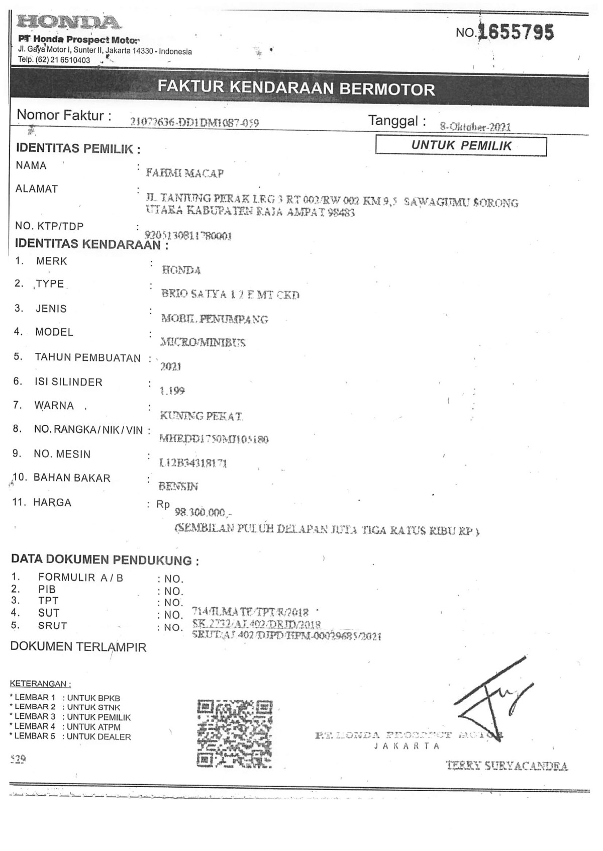 HONDA BRIO