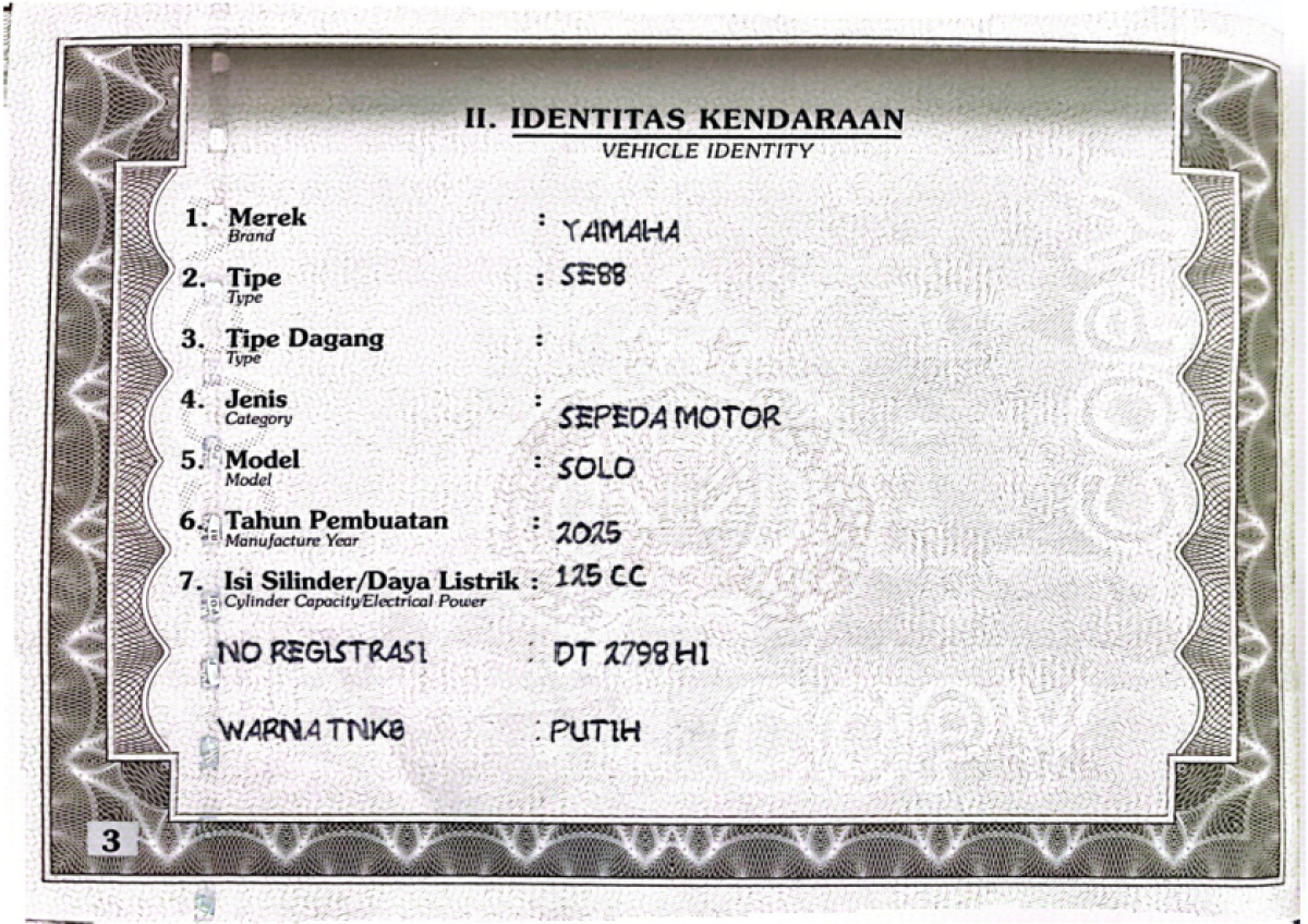 YAMAHA MIO M3 CW