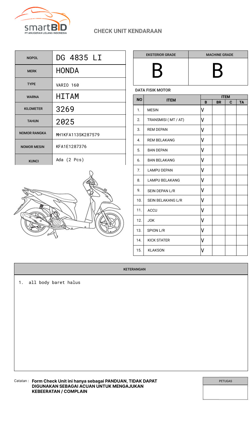 HONDA  VARIO 160
