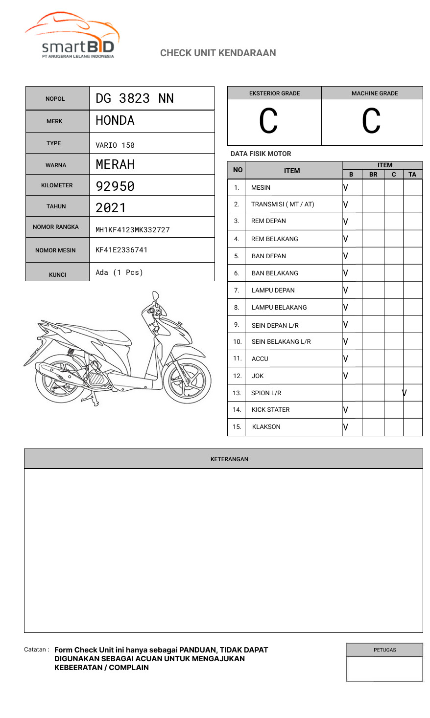 HONDA  VARIO 150