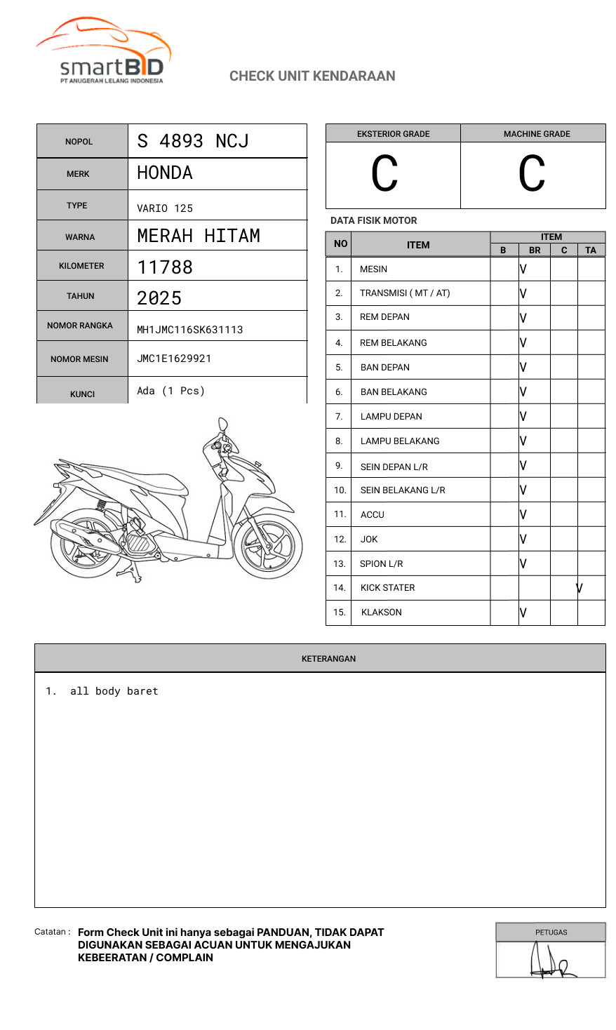 HONDA VARIO 125