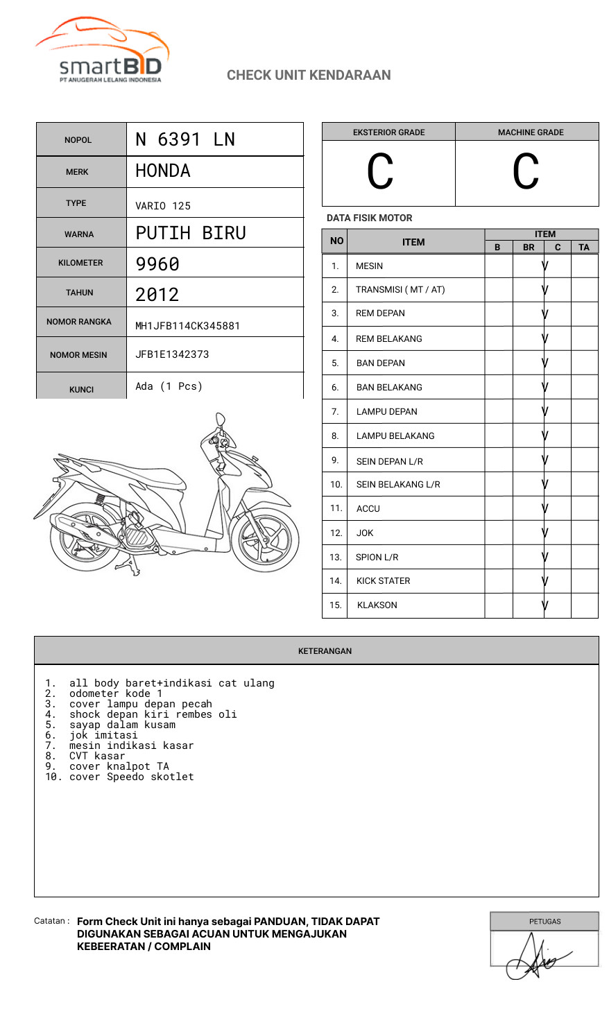 HONDA VARIO 125