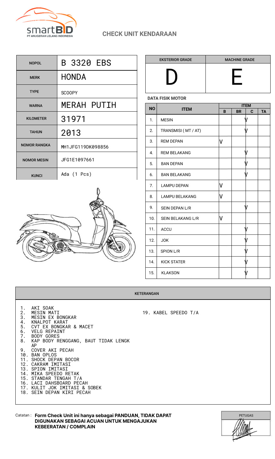 HONDA SCOOPY