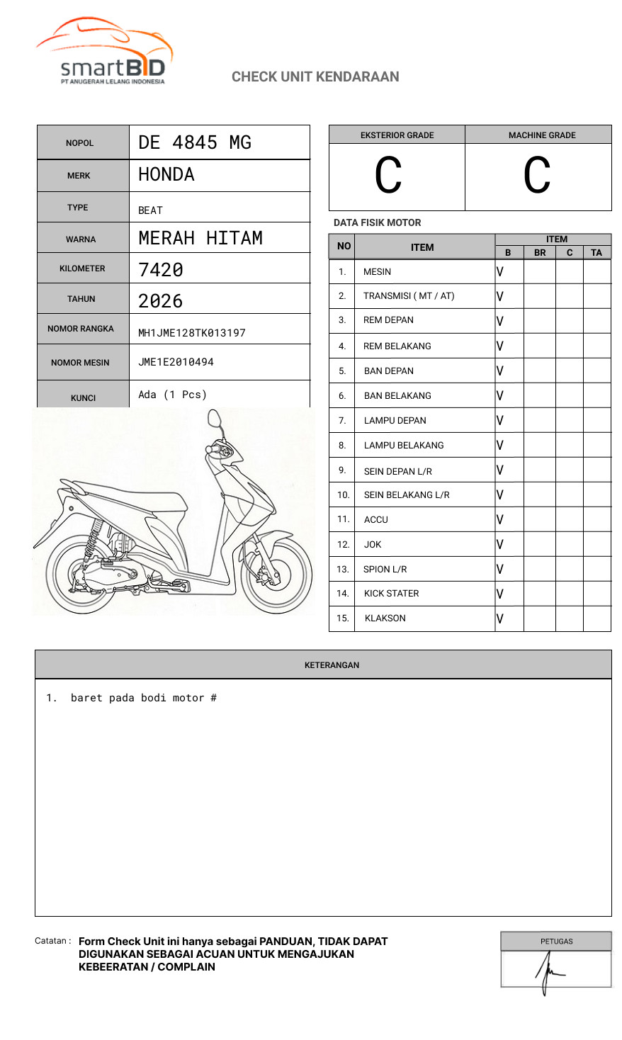 HONDA  BEAT