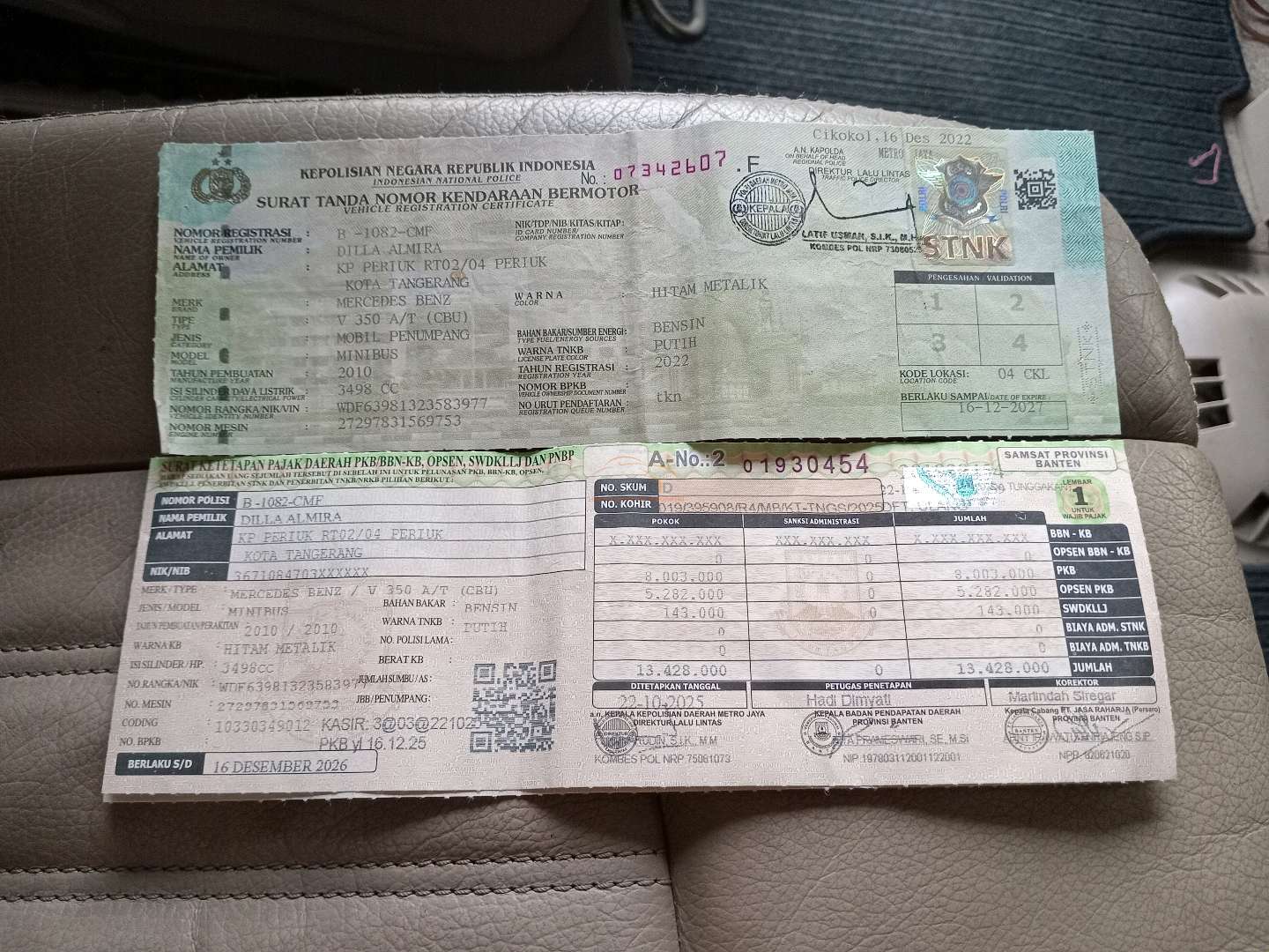 MERCEDES BENZ V350 AT (CBU)