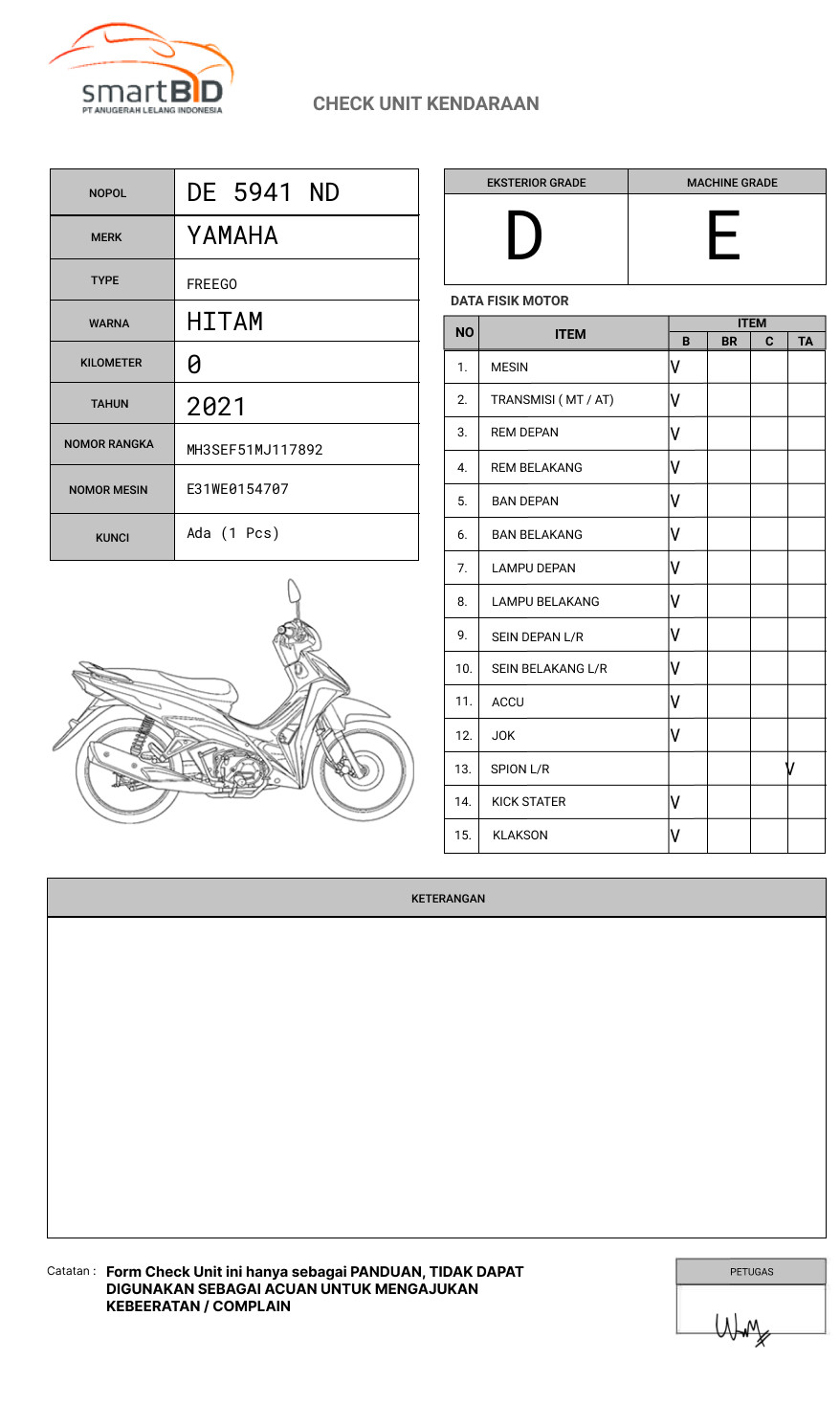 YAMAHA FREEGO
