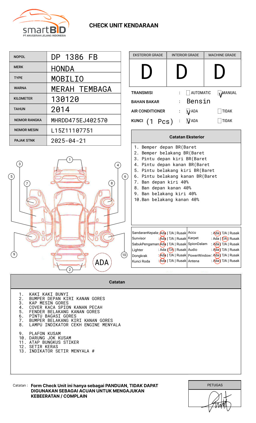 HONDA MOBILIO