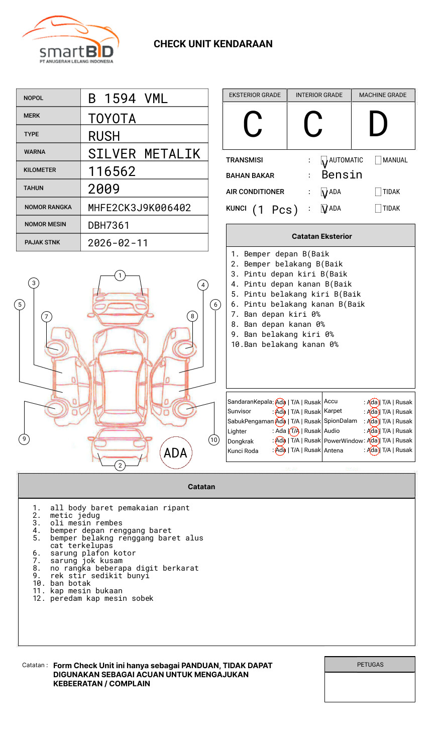 TOYOTA RUSH S