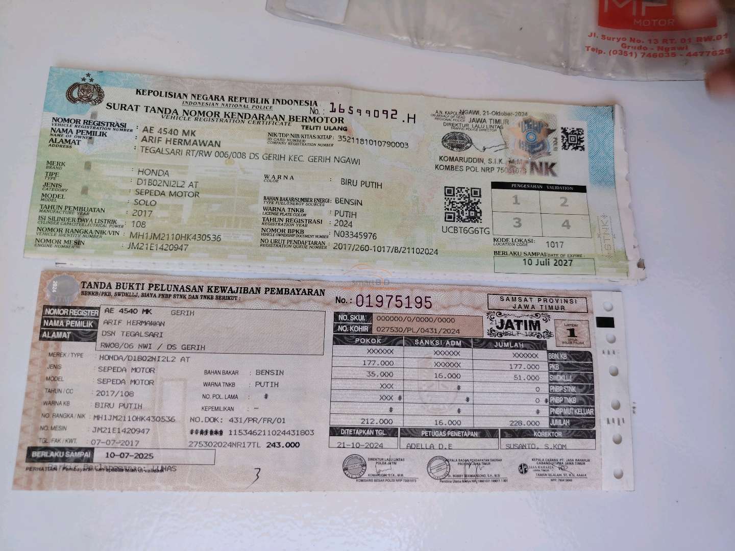HONDA BEAT CW