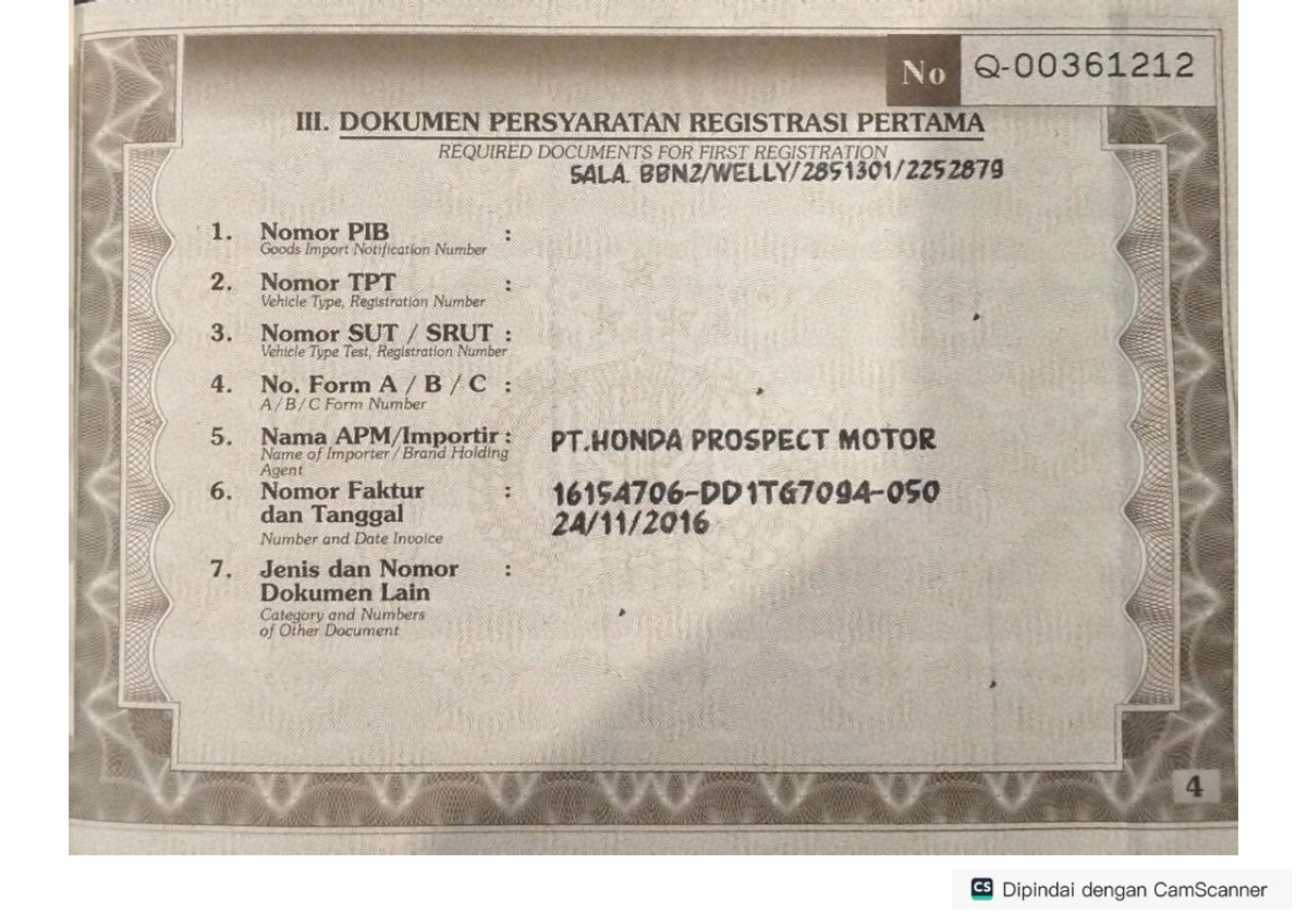 HONDA BRIO  SATYA DD1 1.2 E