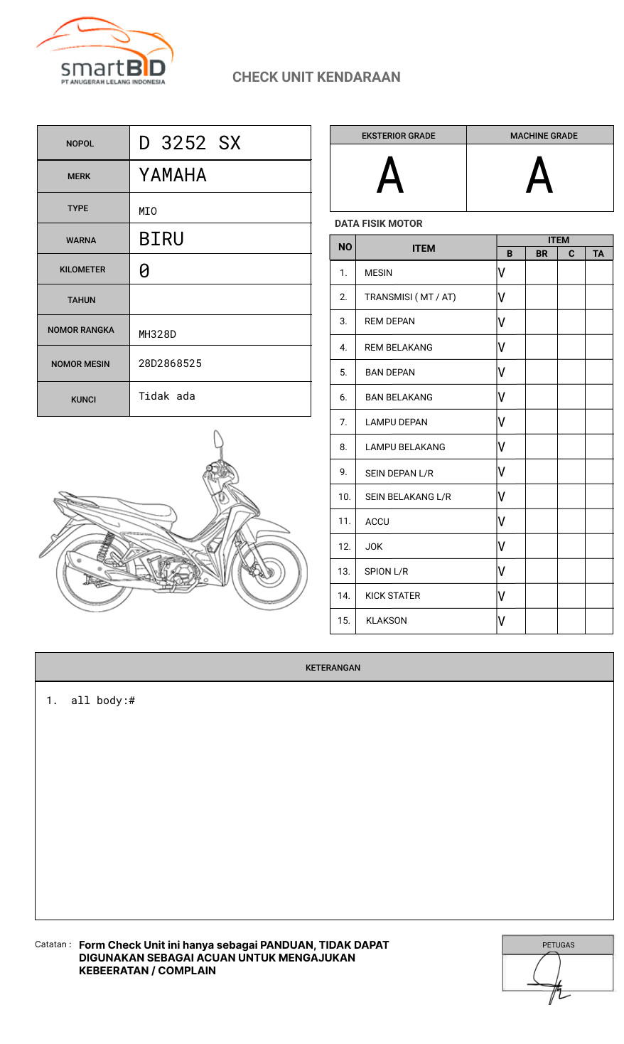 YAMAHA MIO
